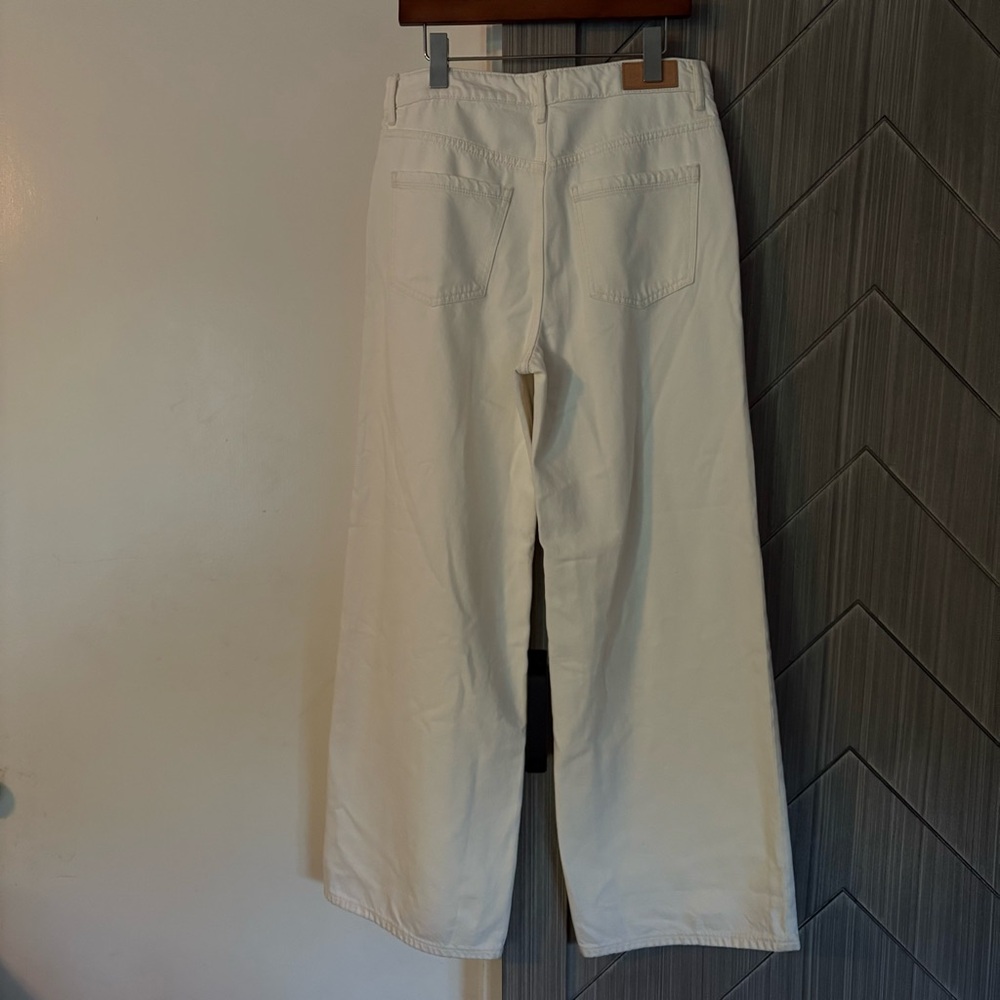 SONG OF STYLE Deanna Jean Retails
$215 White Chalk Wide-Leg Pants Size 27 - Picture 7 of 14